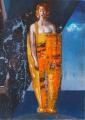 Rayk Goetze: Helfer, 2020, oil and acrylic on canvas, 70 x 50 cm


